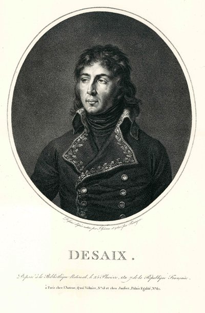 Ritratto di Louis Charles Antoine Desaix (1768-1800) da Gabriel Fiesinger